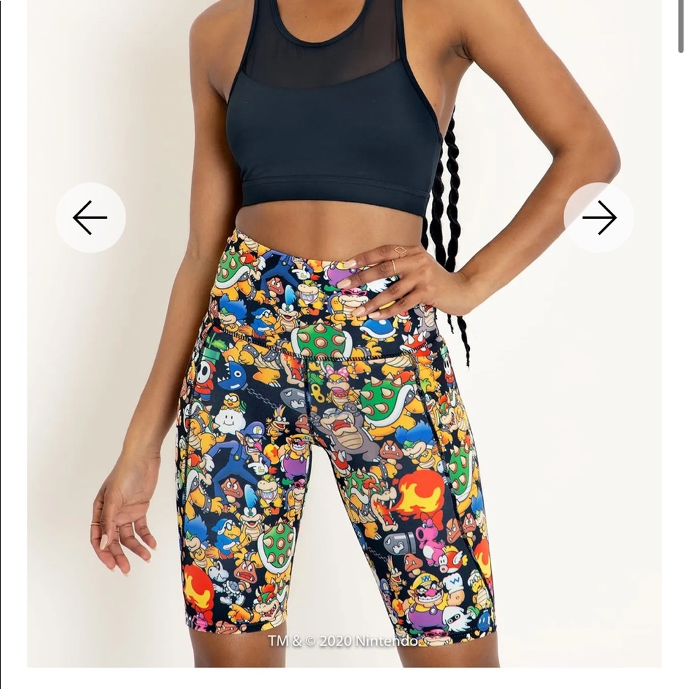 BLACKMILK SUPER MARIO ENEMIES HW BIKE PANTS - LIMITED